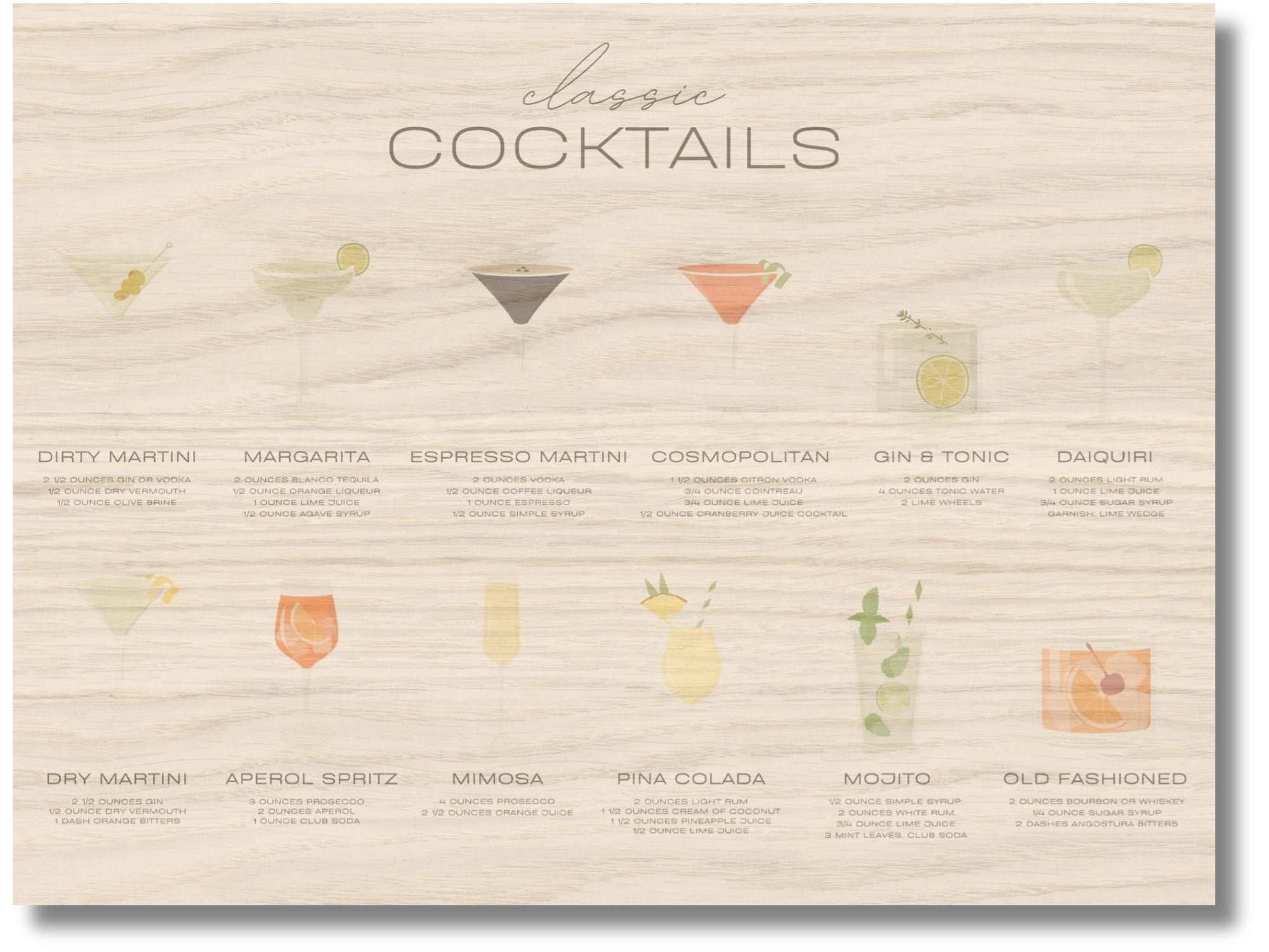 Classic Cocktails